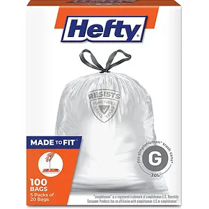 Hefty Made to Fit Trash Bags