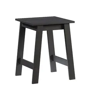 Mainstays Small Square Wood Side Table, Black Finish