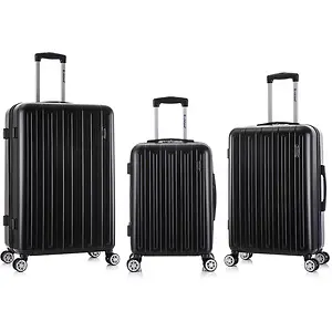 Rockland Paris Hardside Luggage 3-Piece with Spinner Wheels