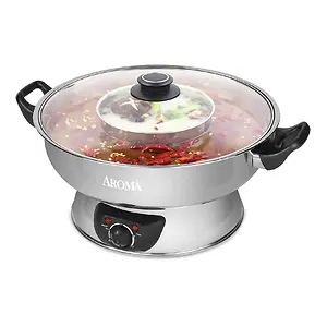 Aroma Stainless Steel Hot Pot ASP-600