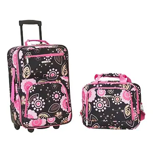 Rockland Fashion Softside Upright Luggage Set 2-Piece