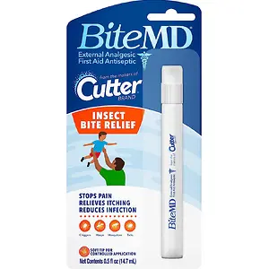 Cutter BiteMD Insect Bite Relief Stick, Analgesic And Antiseptic