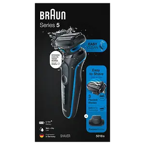 Braun Series 5 5018s Rechargeable Wet & Dry Mens Electric Shaver