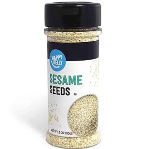 Amazon Brand - Happy Belly Sesame Seeds, 3 Ounces
