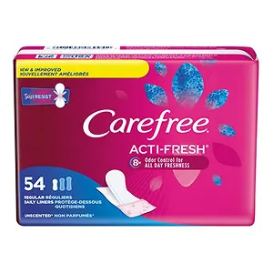 Carefree Body Shape Pant Liners, Regular (Pack of 1)