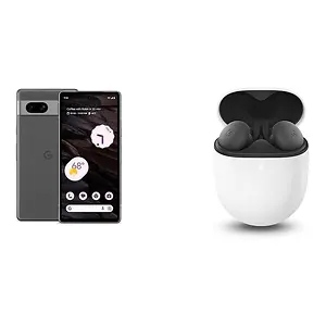 Google Pixel 7a 128GB Unlocked Android Smartphone, Pixel Buds A-Series