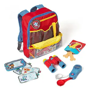 Melissa & Doug PAW Patrol Pup Pack Backpack Role Play Set 15-Pc