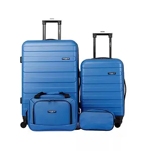 Travelers Club Austin 4 Piece Hardside Luggage Set