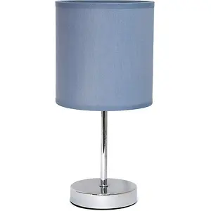 Simple Designs LT2007-PRP Table Lamp, Purple