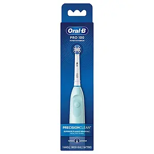 Oral-B Pro 100 Precision Clean Battery Powered Toothbrush
