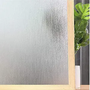 Coavas Privacy Window Film No Glue Frosted Glass Sticker