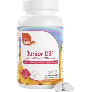 Zahler Junior D3 Vitamins 1000 IU