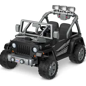 Power Wheels Jeep Wrangler Willys 12V Battery-Powered Ride-On Vehicle