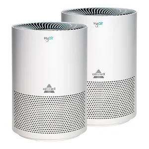 Bissell MYair 2780A Air Purifier with High Efficiency, 2-Pack