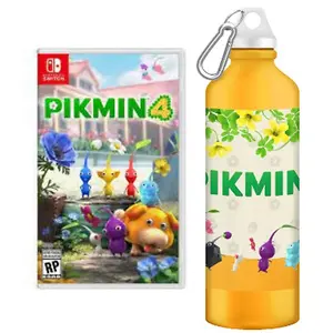 Pikmin 4 with Exclusive Stainless Steel Water Bottle - Nintendo Switch