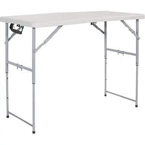 Office Star Resin Multipurpose Rectangle Table, 4-Feet