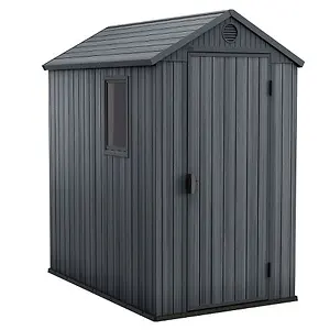 Keter Darwin 4x6ft Heavy Duty Outdoor Shed