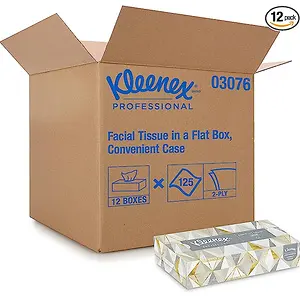 Kleenex Professional Facial Tissue 12 Boxes