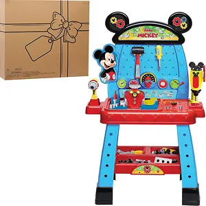Disney Junior Mickey Mouse Funhouse Workbench, 43-piece