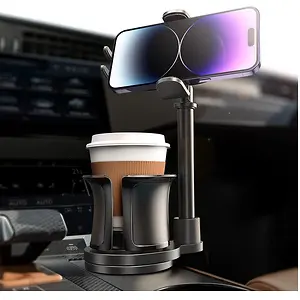 LISEN Tough 2-in-1 Cup Phone Holder for Car