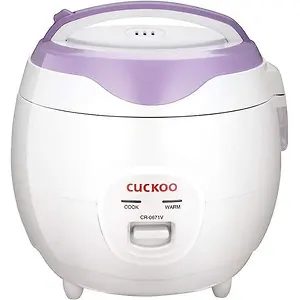 Cuckoo CR-0671V 6 Cup Rice Cooker and Warmer