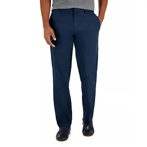 Perry Ellis Portfolio Men's Modern-fit Twill Pants