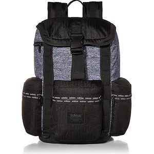 adidas Kantan Backpack, Jersey Onix Grey/Black, One Size