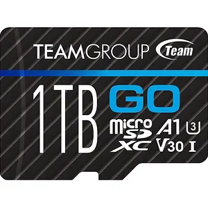 TEAMGROUP GO 1TB Micro SDXC UHS-I U3 V30