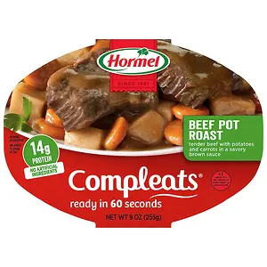 HORMEL COMPLEATS Beef Pot Roast Microwave Tray