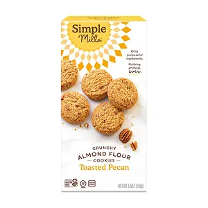 Simple Mills Almond Flour Crunchy Cookies 5.5 Ounce (Pack of 1)