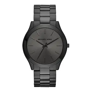 Michael Kors Men's Slim Runway Black Watch MK8507