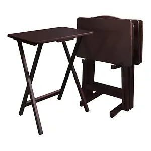 Casual Home 5 Piece Tray Table Set 660-44