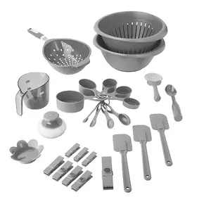 Mainstays 28-Piece Plastic Kitchen Tools and Gadgets Set