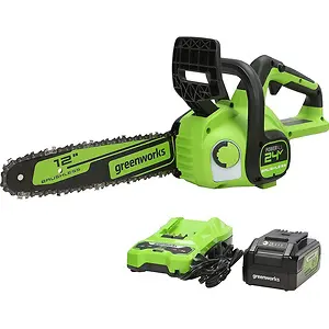 Greenworks 24V 12" Brushless Chainsaw
