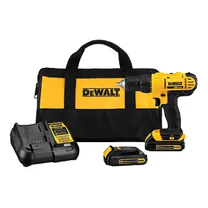 DEWALT DCD771C2 20V MAX Li-Ion 1/2-in Cordless Drill/Driver Kit