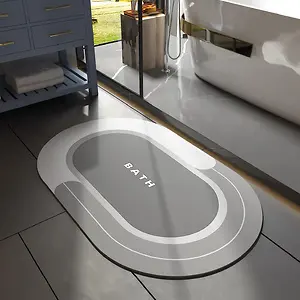 MontVoo 17x27-inch Innovative Bathroom Rug Mat