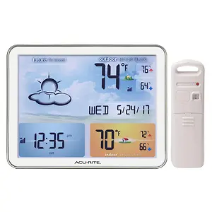 AcuRite 02081M Weather Station with Jumbo Display & Atomic Clock