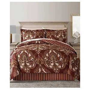 Fairfield Square Collection 8-Piece Reversible Comforter Set