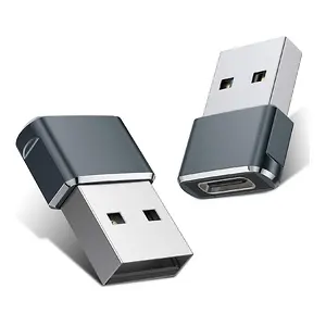 Basesailor USB to USB C Adapter, 2-Pack