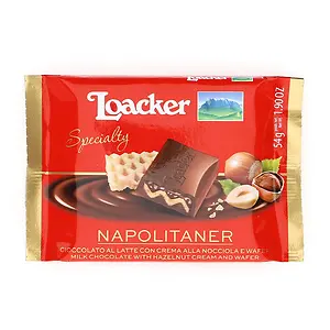 Loacker Chocolate Bar Specialty Napolitaner, 1.90 Ounces