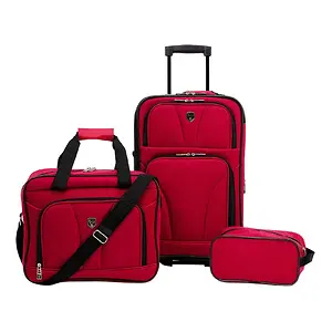 Travelers Club Bowman 3-Piece Expandable Luggage Set