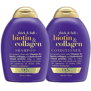 OGX Biotin & Collagen Shampoo & Conditioner Set
