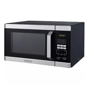 Black+Decker 0.9 cu ft 900W Microwave Oven, Stainless Steel