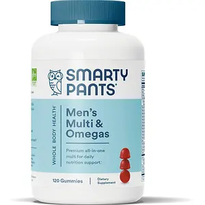 SmartyPants Men's Formula, Daily Multivitamin 120 Gummies