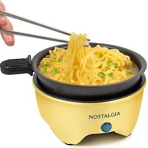 Nostalgia MyMini Personal Electric Skillet and Rapid Noodle Maker