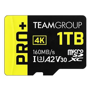 TEAMGROUP A2 Pro Plus Card 1TB Micro SDXC Memory Card