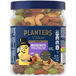 PLANTERS Deluxe Mixed Nuts with Sea Salt, 27 oz.