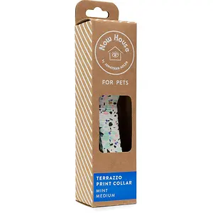 Now House for Pets by Jonathan Adler Mint Terrazzo Collar