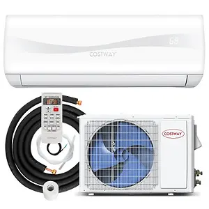 Costway 12000 BTU 17 Ductless Mini Split Air Conditioner and Heater