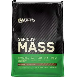 Optimum Nutrition Serious Mass Weight Gainer Protein Powder